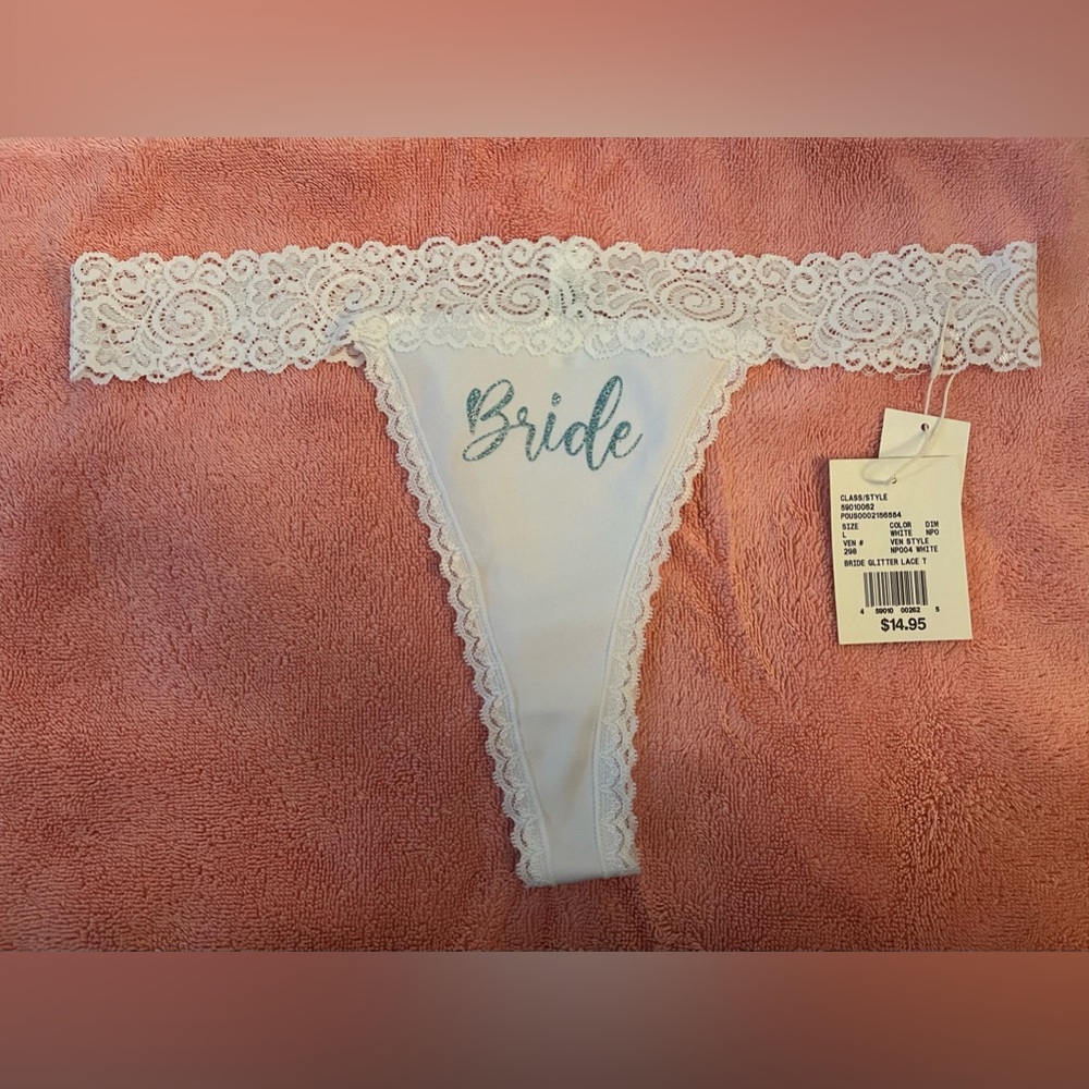 NWT Bride Thong From David’s Bridal